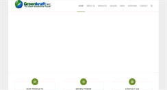 Desktop Screenshot of greenkraftinc.com